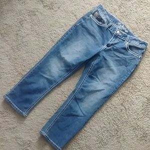 🎈 Love Indigo Denim Capris